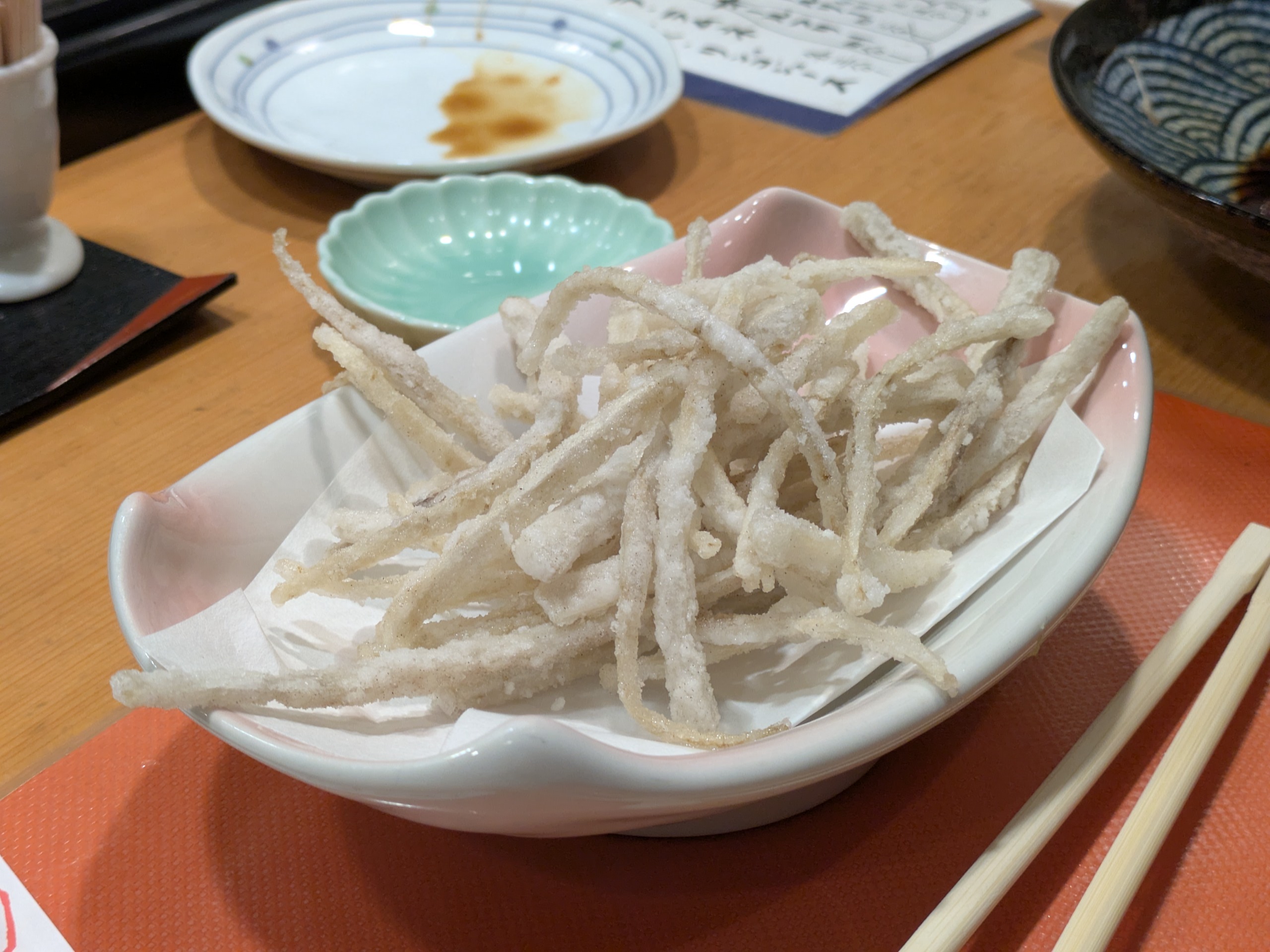 新ごぼう素揚げ